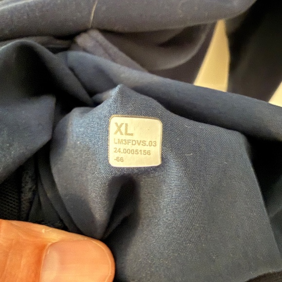 Men’s Lululemon Smooth Spacer Hoodie - True Navy - Picture 4 of 4